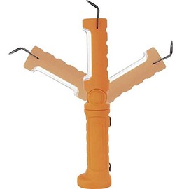KUNZER PL-023.2 Orange Work Lamp - COB-Technik Workshop Pocket Light with 300 lm Light Intensity and 10 Hours Light Duration