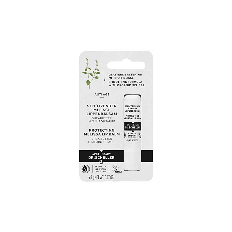 DR. SCHELLER Protective Melissa Lip Balm, 4.8 g (Pack of