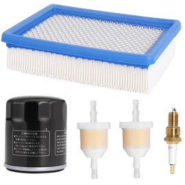 Podoy Golf Cart Tune Up Kit Compatible with Club Car DS 1992-2004 4-Cycle Gas Cart with FE290 FE350 Engines 1015426 1016467 41016467 1013684 1014522 102003201Air Oil Fuel Filter and F7TC Spark Plug