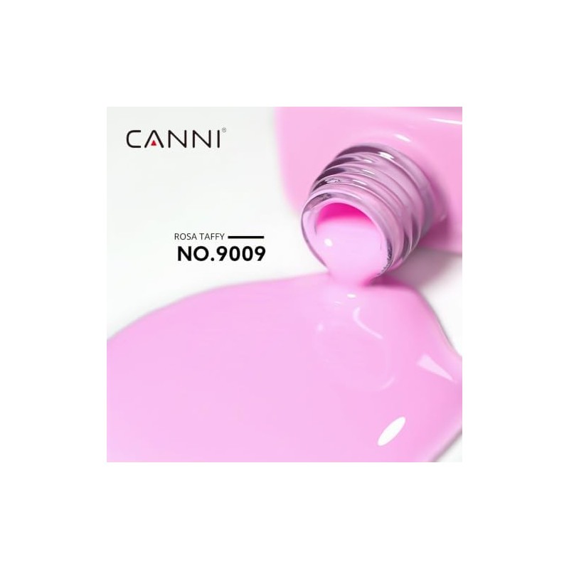CANNI- Esmalte de uñas en gel rosa, 1 pieza de