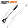 Toolzia Telescopic Stainless Steel Golf Ball Retriever