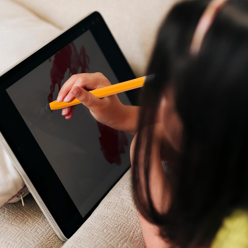 2 Pcs Smart Board Pen, Yellow High Sensitivity Precision Stylus