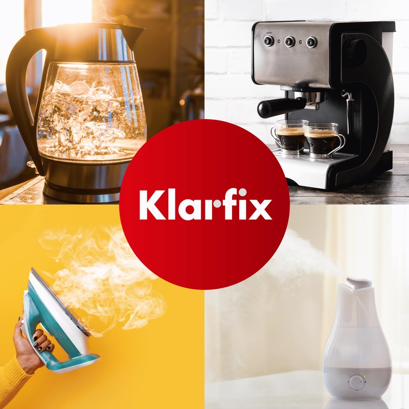 Klarfix Universal descaler with colour indicator, highly effective descaler for