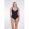 Sunflair Women's Badeanzug Basic Swimsuits, Blue (Nachtblau), 14 (Size: 44D)