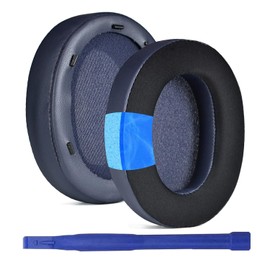 umvowuxa Replacement Ear Pads for Sony WH-XB910N XB910 Wireless Noise Cancelling Headphones,Ear Pads Cushions with Soft Cooling Gel and Breathable Ice Silk Fabric(Blue)