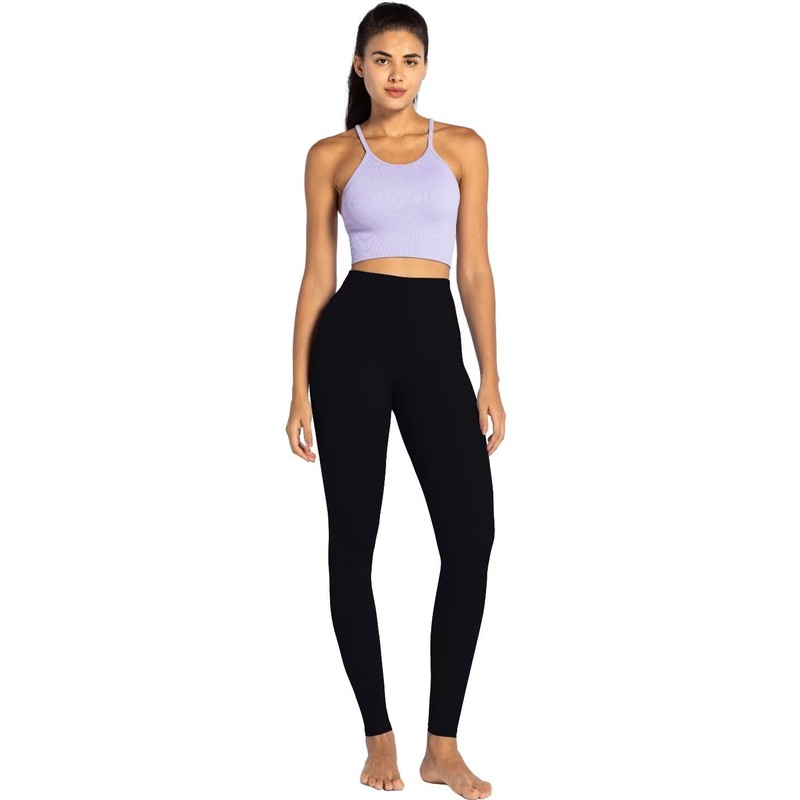 Sunzel No Front Seam Workout Leggings for Women with Pockets,