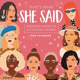 Willow Creek Press That's What She Said Monthly 2025 Wall Calendar (12" x 12")