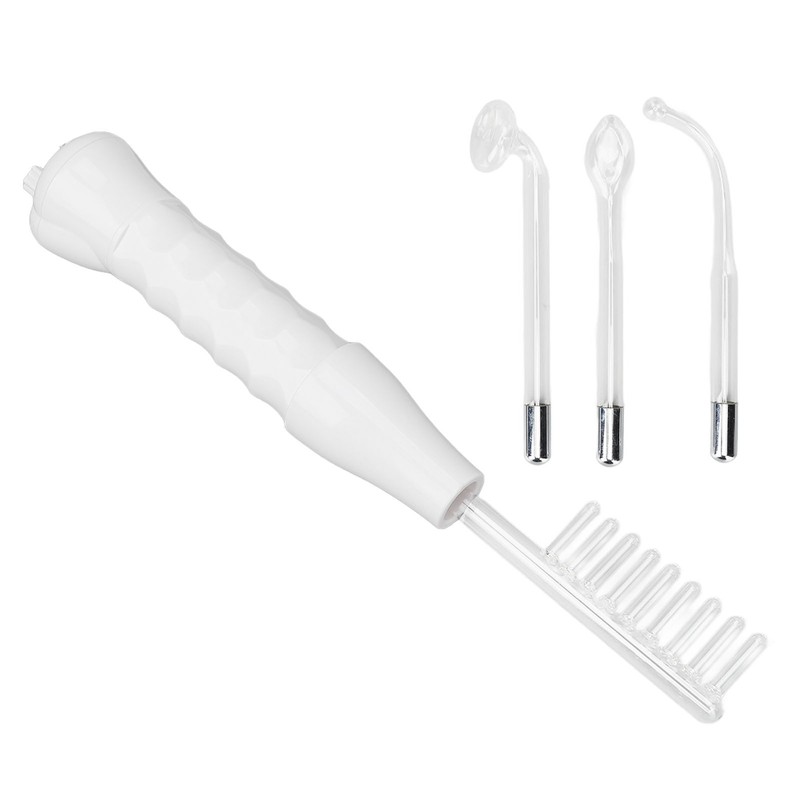 4pcs Skin Therapy Wand High Frequency Mite Removal Acne Treatment