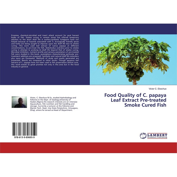 Food Quality of C. papaya Leaf Extract Pre-treated Smoke Cured