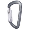 D Type Carabiner Rock Climbing Aviation Aluminum Outdoor Master Lock