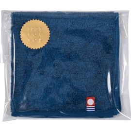 Towel Handkerchief, Imabari Original Gift Set, Gift A, Hand Towel, Mini Towel, Small, 1.0 x 10.0 inches (25 x 25 cm), Terry Cloth Handkerchief (Royal Blue)