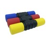TUOREN 1 Set Twist Shaker Plastic Triple Row Yello Blue