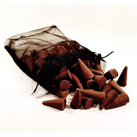 Mango Incense Cones 100 Count in a Potpourri Bag/Calmness and Peace. / Great to Burn Before Visitor Arrive.