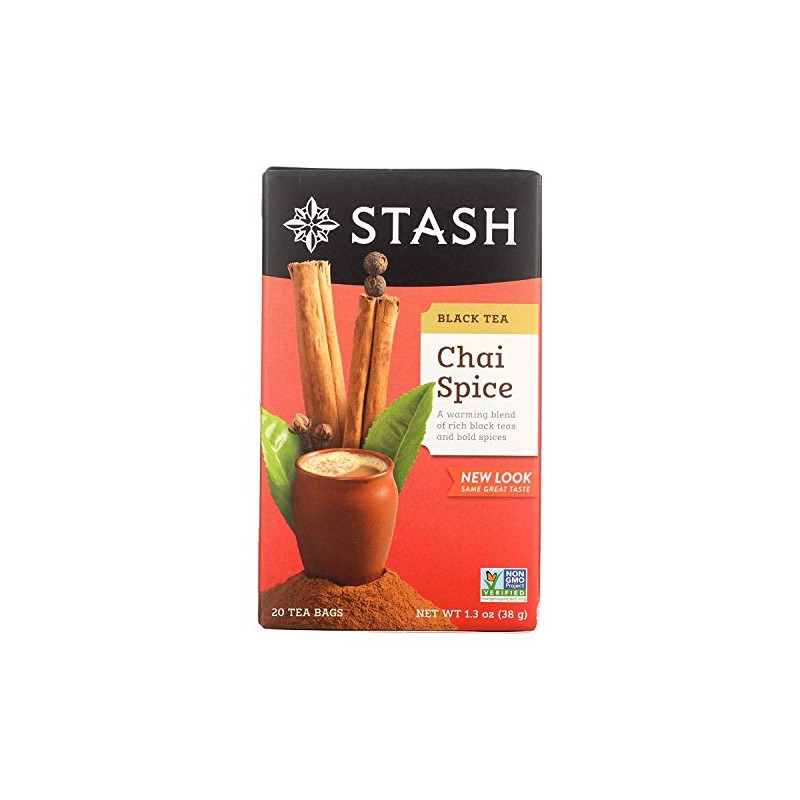 Stash Tea Chai Spice 1 Pack of 20 Bags