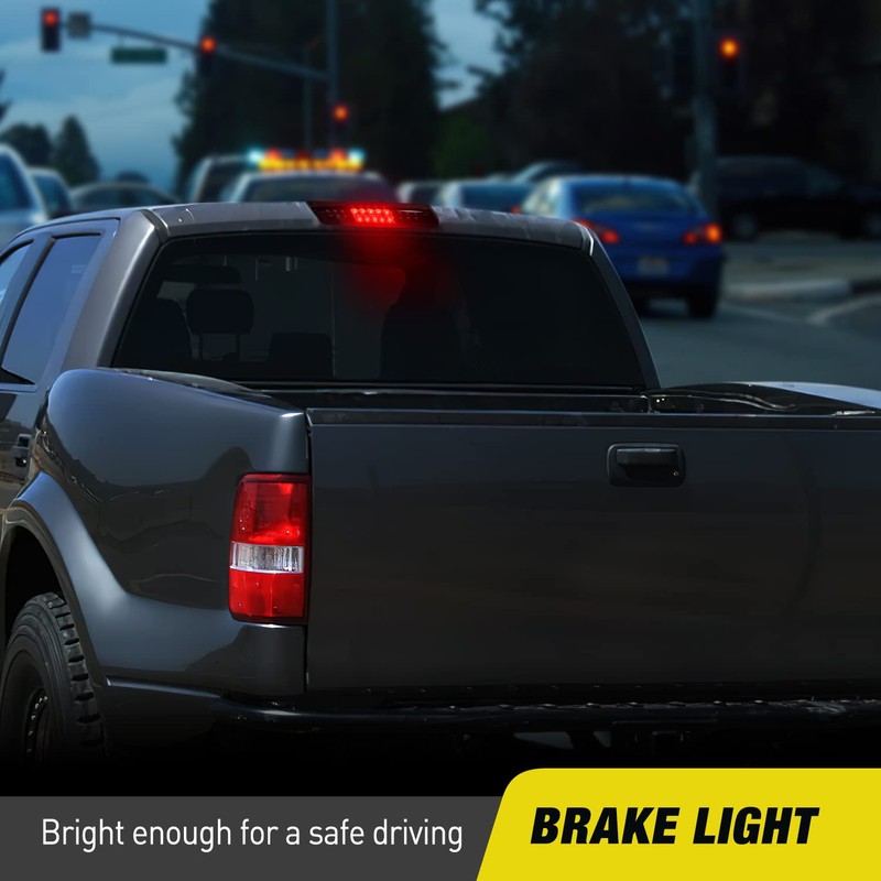 Nilight Third Brake Light Tail High Mount 3rd Stop Cargo