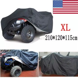 Unbranded XL Black ATV Cover  For Can-Am Outlander 450 500 570 650 800 800R 850
