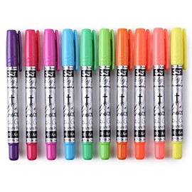 Mr. Pen- Bible Highlighters, 10 Pack, Bible Gel Highlighter, Gel Highlighters, Bible Highlighters No Bleed, Bible Markers, No Bleed Highlighters, Bible Highlighter No Bleed Through, Christmas Gifts