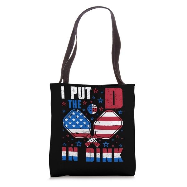 Pickleball Outfit For Pickleball Players Funny Dinking Quote Tote Bag