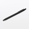 MUJI Aluminum Hex Ballpoint Pen, Black, 0.7mm, Needle Type 23079945