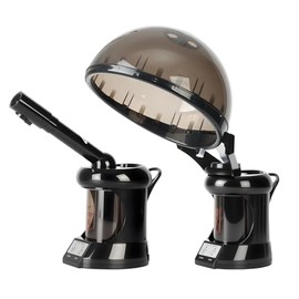 Vaporizador de cabello, vaporizador de cabello y rostro con brazo extensible, vaporizador de mesa portátil, ideal para el cuidado personal en el hogar