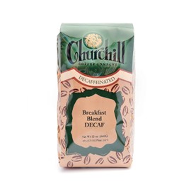 Churchill Coffee Breakfast Blend 12 oz - Ground (Decaf)