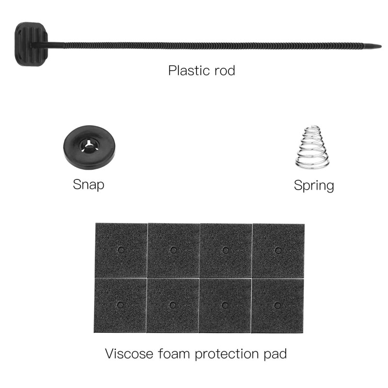 American Volt 4PC AUTOMOTIVE ELECTRIC FAN MOUNTING INSTALLATION KIT ZIP-TIES