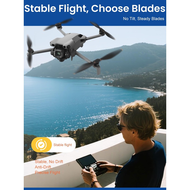 12Pcs Propellers Compatible with DJI Mini 5 Pro Accessories –