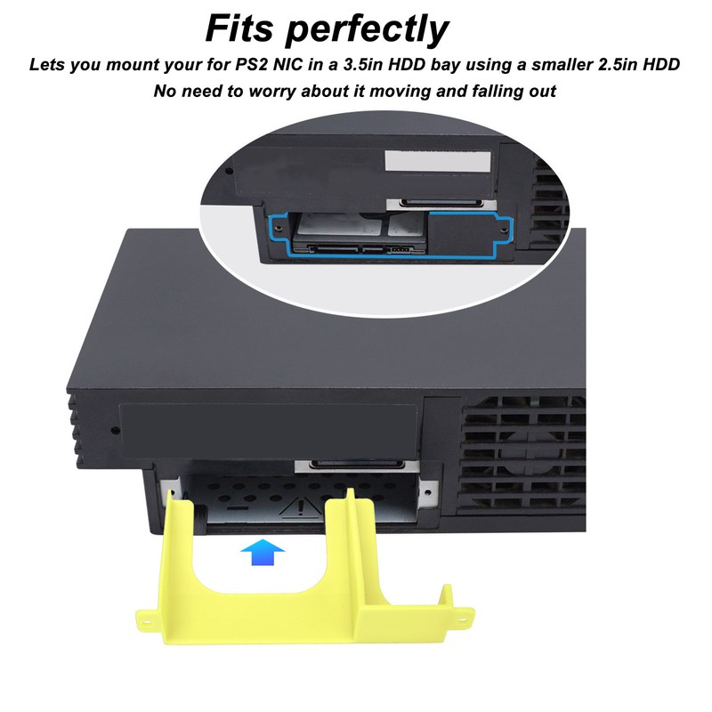 2pcs 2.5in Hard Drive Bracket HDD SSD 3D Printed Bracket