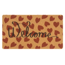 Voenkca Valentines-Day-Decorations Front Door-Mat Outside-Entrance