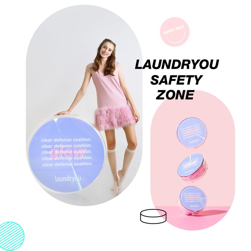 Clear Defense Cushion Glow Choose Laundryou Korean Cosmetics Laundry You
