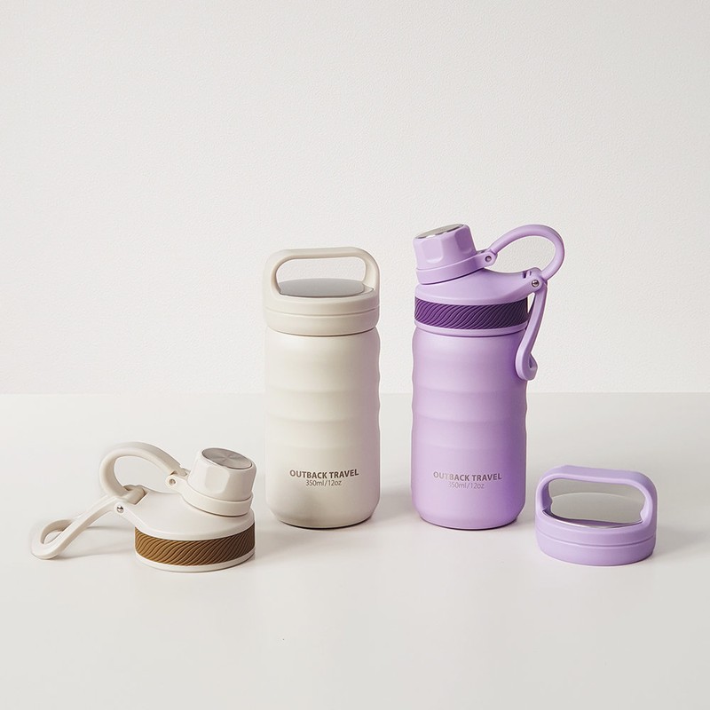 Oslo Outback warm and cold stainless steel tumbler, 4 capacities,