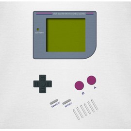 Baby Designs – GameBoy – Baby Bodysuit Short Sleeve for Boys and Girls -
