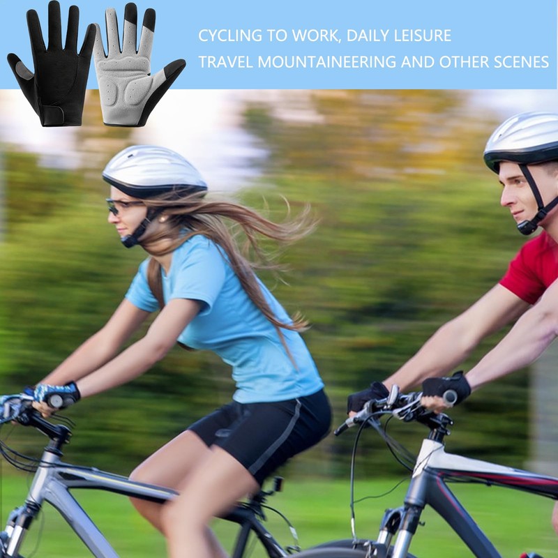 Cycling Gloves,Anti-Slip Biking Gloves Shock Absorbing Workout Gloves | Sensitive