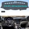 AUQDD Gray Dashboard Dash Cover Flannel Mat Custom Fit for