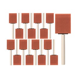 Bates- Foam Paint Brushes, 2-Inch, 16 Pack, Orange Sponge Brushes, Sponge Paint Brush, Foam Brushes for Painting, Foam Brushes for Staining, Paint Sponges, Foam Brushes for Mod Podge Brushes