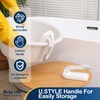 Yocada Handheld Cleaning Scrub Brush Set 2 Pack with Total