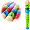 Keepdrum KFL1GR wooden flute, green, for children