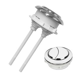 58mmToilet Tank Push Button Toilet Button Dual Push Flushing Toilet Button Toilet Button Valve Replacement Kit with Thread Diameter,for Glacier Bay Aquasource TOTO, American Standard(2.2 inch)