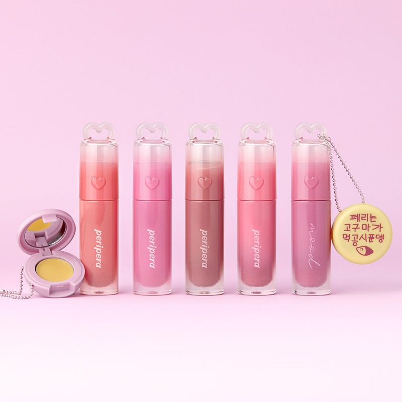 peripera Ink Mood Glowy Tint (Set/Single) (24 Colors) - [SET][Pink