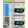 Moisture Meter for Firewood, Wood Moisture Meters for Walls, Firewood