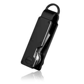 Leseogye Key Organiser, Portable Metal Key Organiser Keyring, Minimalist Smart Key Holder for 2-6 Keys