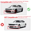 JDMON Front Bumper Lip Splitter Protector Compatible with Dodge Charger