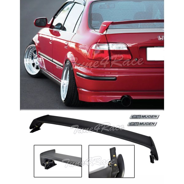 tune4race For 96-00 Honda Civic Mugen Style Trunk Wing Spoiler