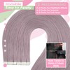 YoungSee 25 g Tape Extensions Real Hair Purple Real Hair