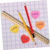 Operitacx Pack of 20 Cute Heart-Shaped Erasers Dry Erase Magnetic