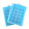 Ice Cube Tray, Silicone Square Ice Trays Easy Release Stackable
