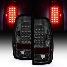 ACANII - For Smoked 1997-2003 Ford 150 99-07 F250 F350 Superduty LED Tail Lights Brake Lamps