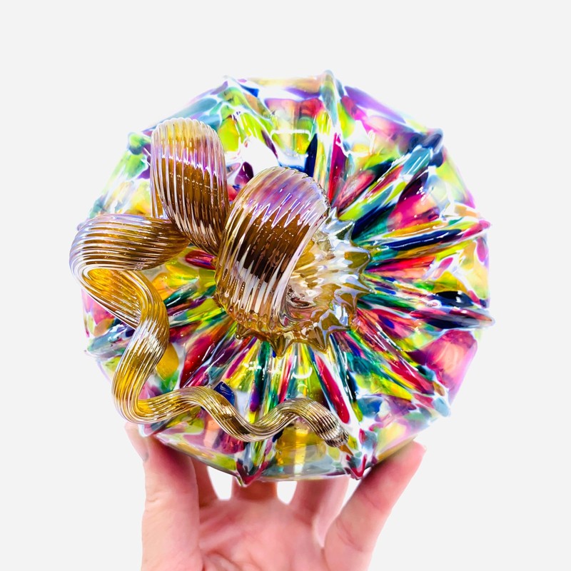 Luke Adams Glass | Handmade Glass Pumpkins | Handmade Table