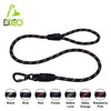 4ft/5ft Reflective Rope Dog Leash with Soft Rubber Handle -