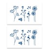 GZ558x2 Temporary Dandelion Tattoo Flowers Tattoo Dandelions Semi-Permanent Tattoo Long-Lasting